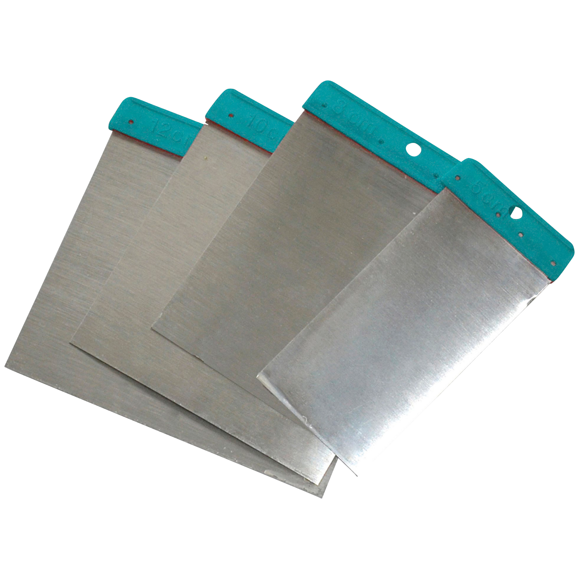 Japanspachtel-Satz 4-tlg. (50,80,100 und 120mm)