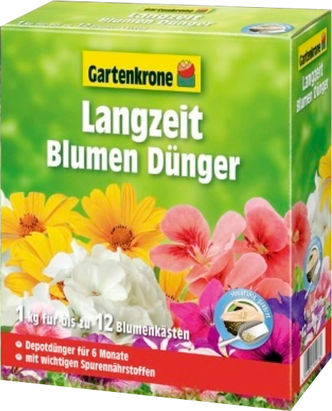1kg Blumendünger-Langzeitdünger Gartenkrone