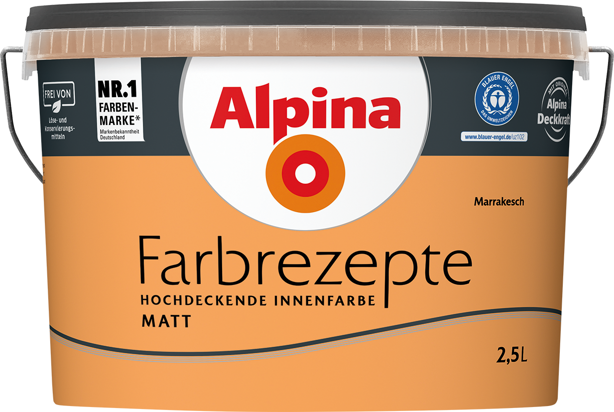 2,5L ALPINA Farbrezepte Marrakesch, Matt