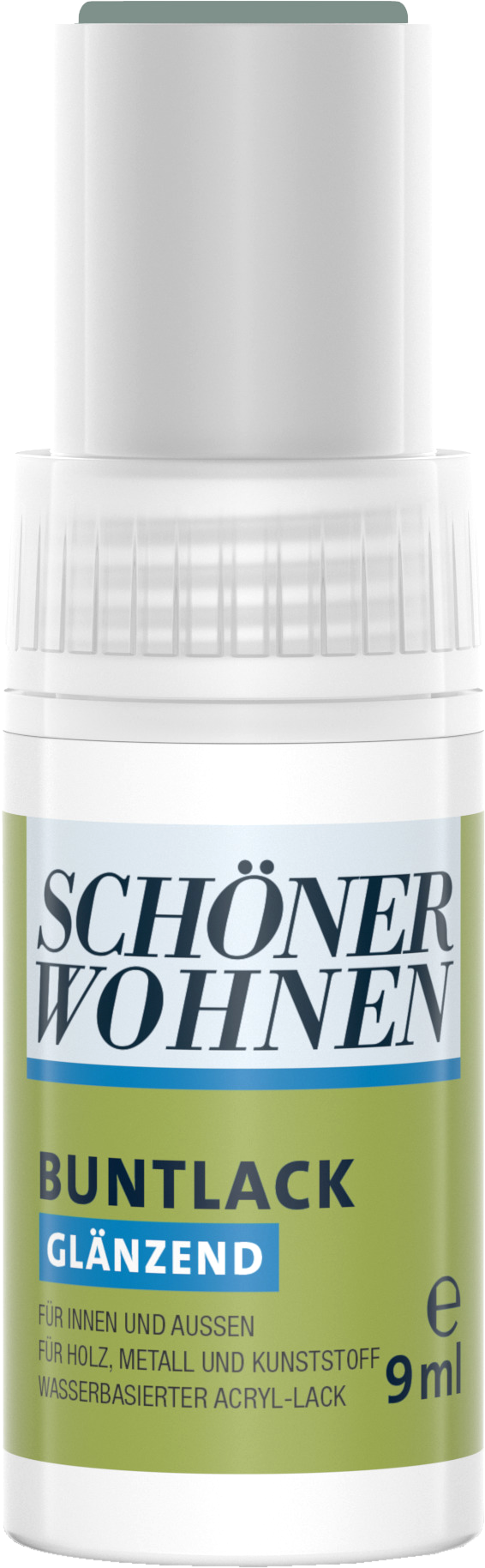 9ml Schöner Wohnen Home Lackstift glänzend, RAL 7001 Silbergrau