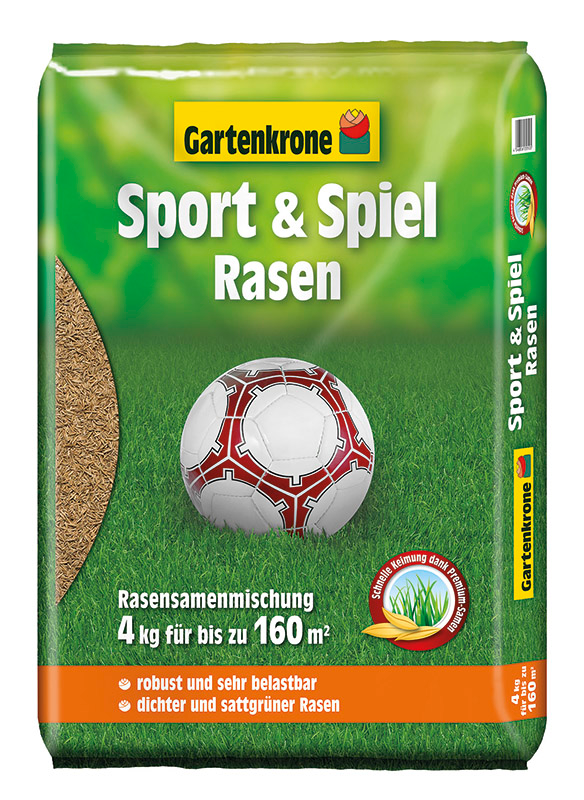 4 kg Gartenkrone Sport- und Spielrasen