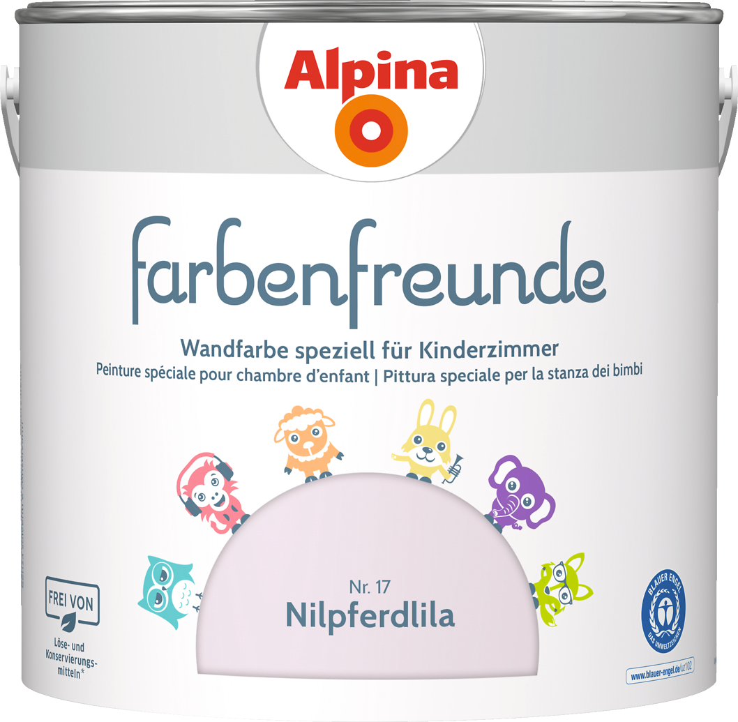 2,5l ALPINA Farbenfreunde Nr.17 Nilpferdlila