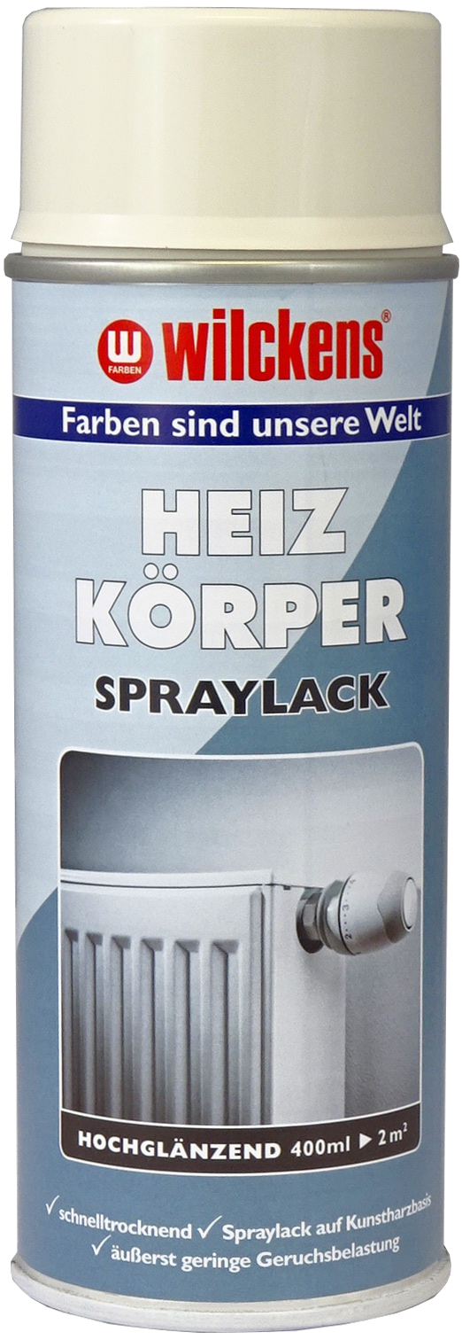 400ml Wilckens Heizkörperlack glänzend cremeweiß