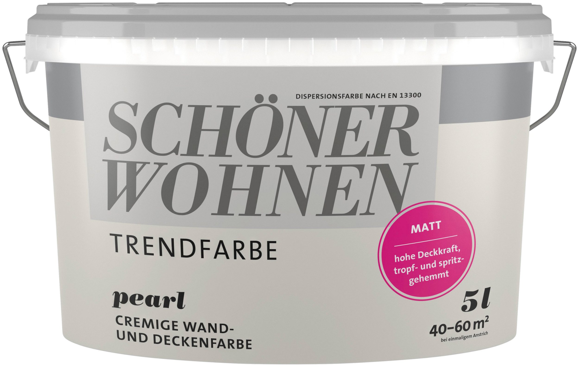 5L Schöner Wohnen -Trend Wandfarbe matt Pearl