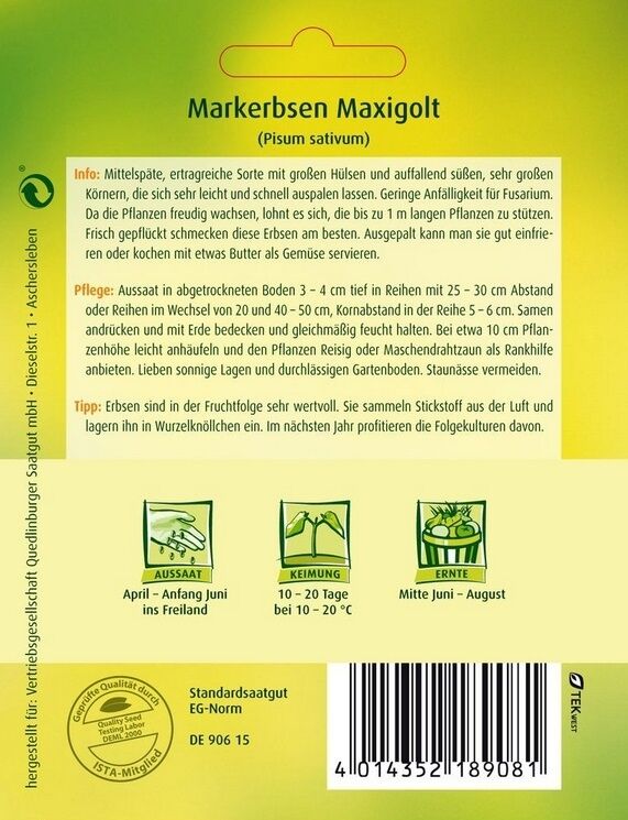 Markerbsen Maxigolt