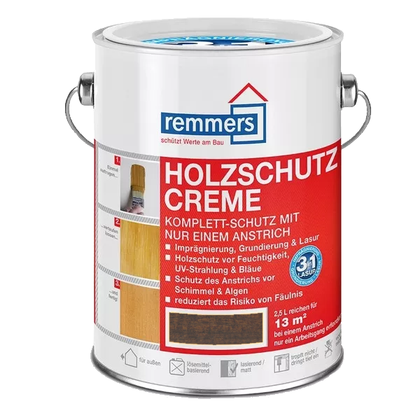 750ml Remmers Holzschutz Creme Palisander
