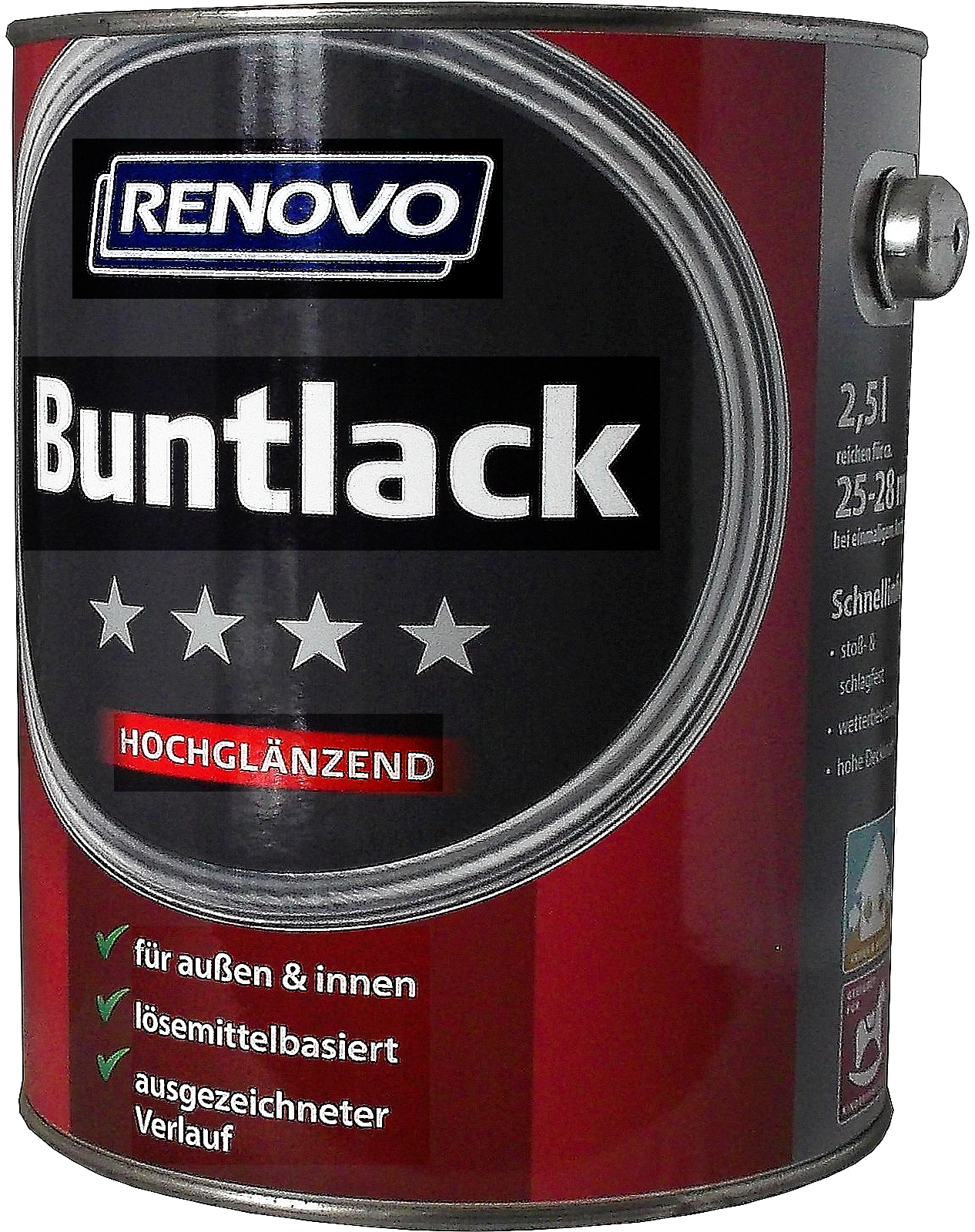 2,5L Renovo Hochglanzlack moosgrün Nr.6005