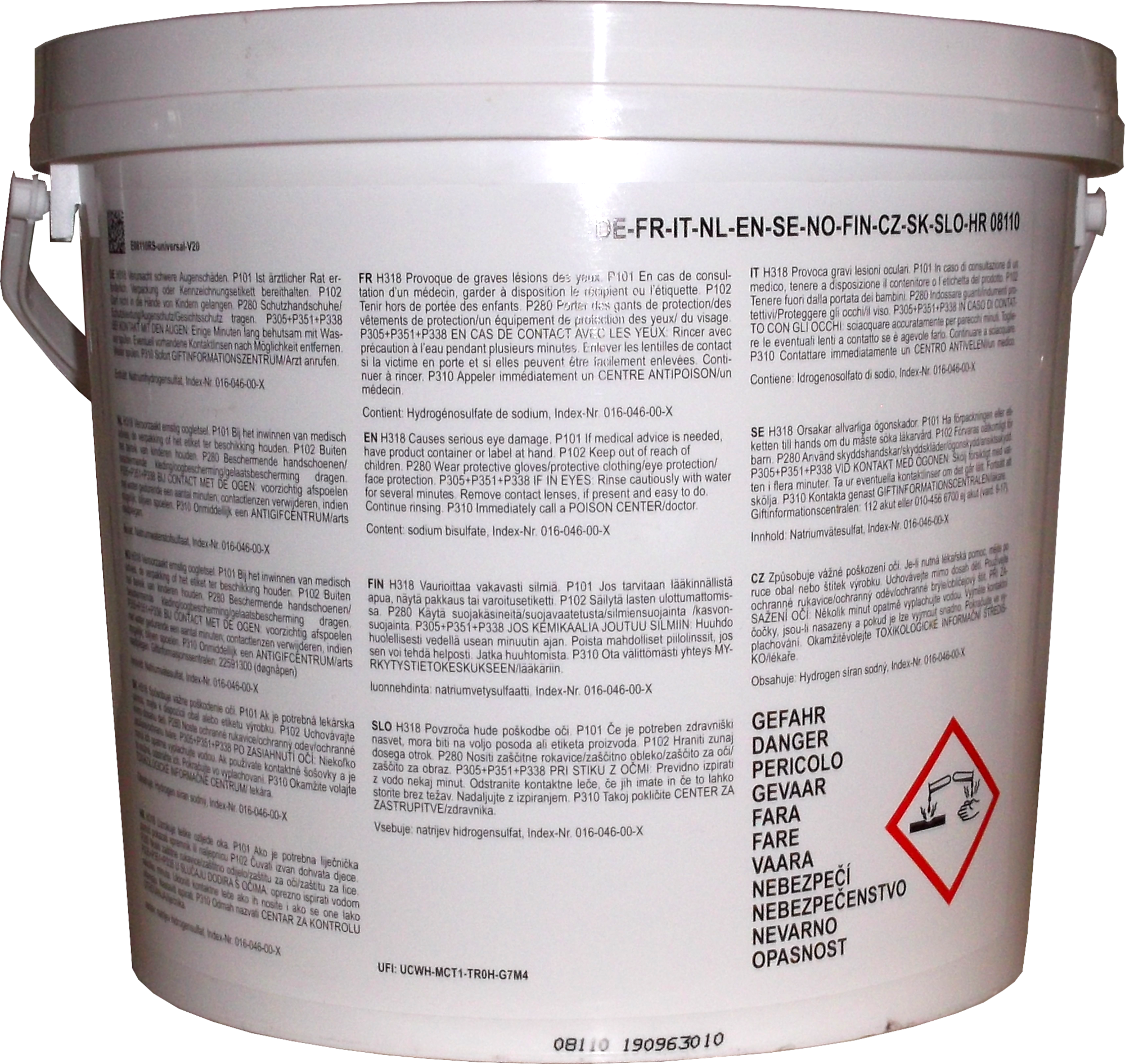 7,5kg Mr.Gardener PH - Minus im Eimer