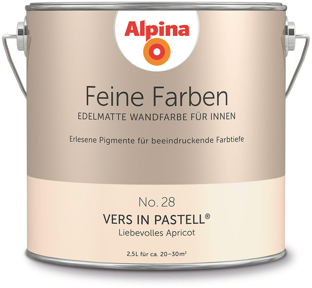 2,5L ALPINA Feine Farben Vers in Pastell No.28