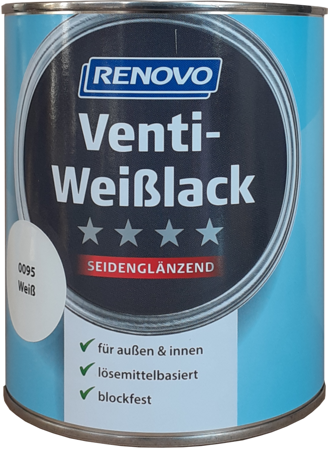750ml Renovo Venti Weisslack seidenglänzend