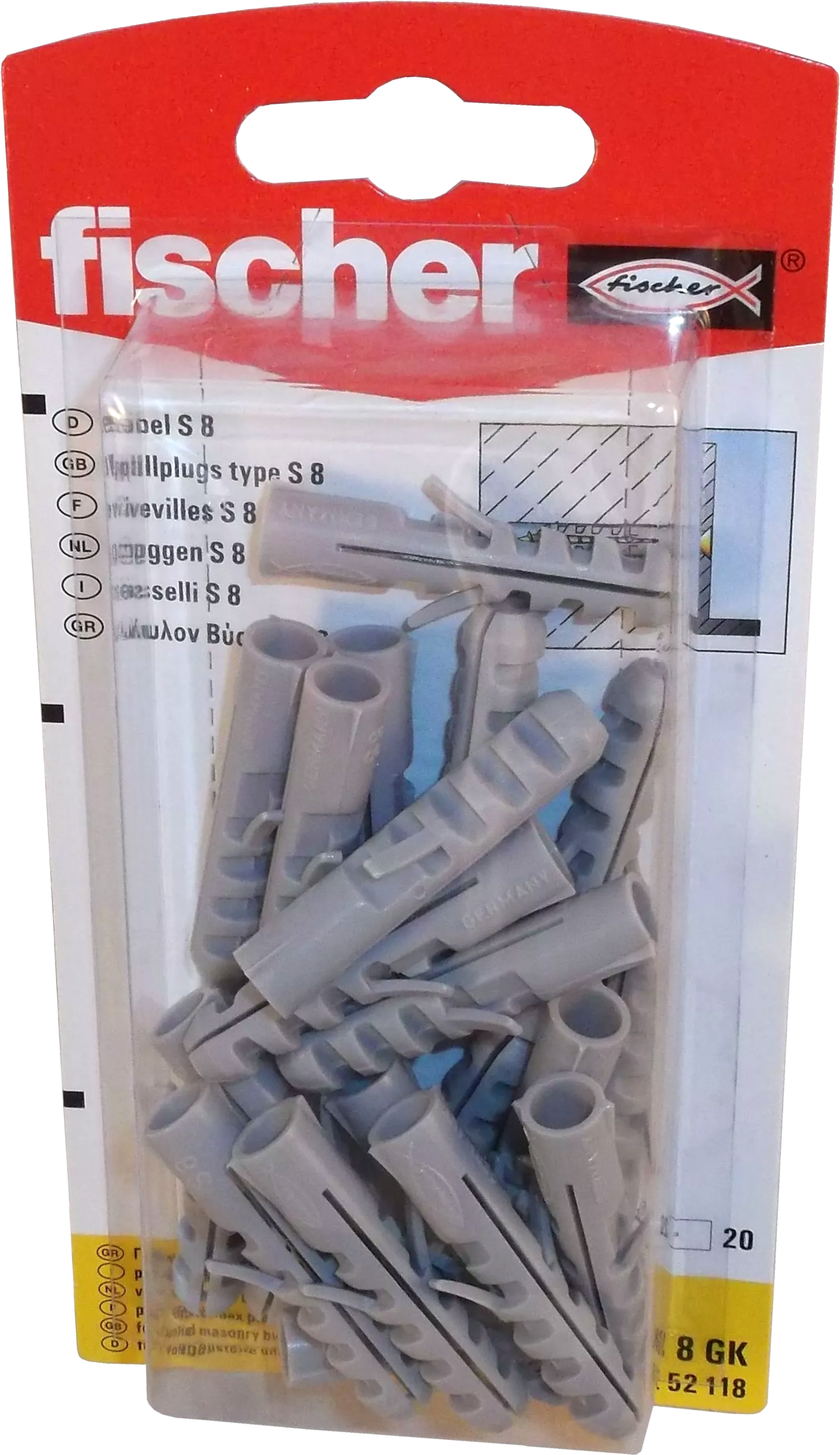 Spreizdübel S 8 GK