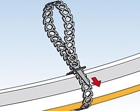 20 Stück FISCHER KableFix R transparent