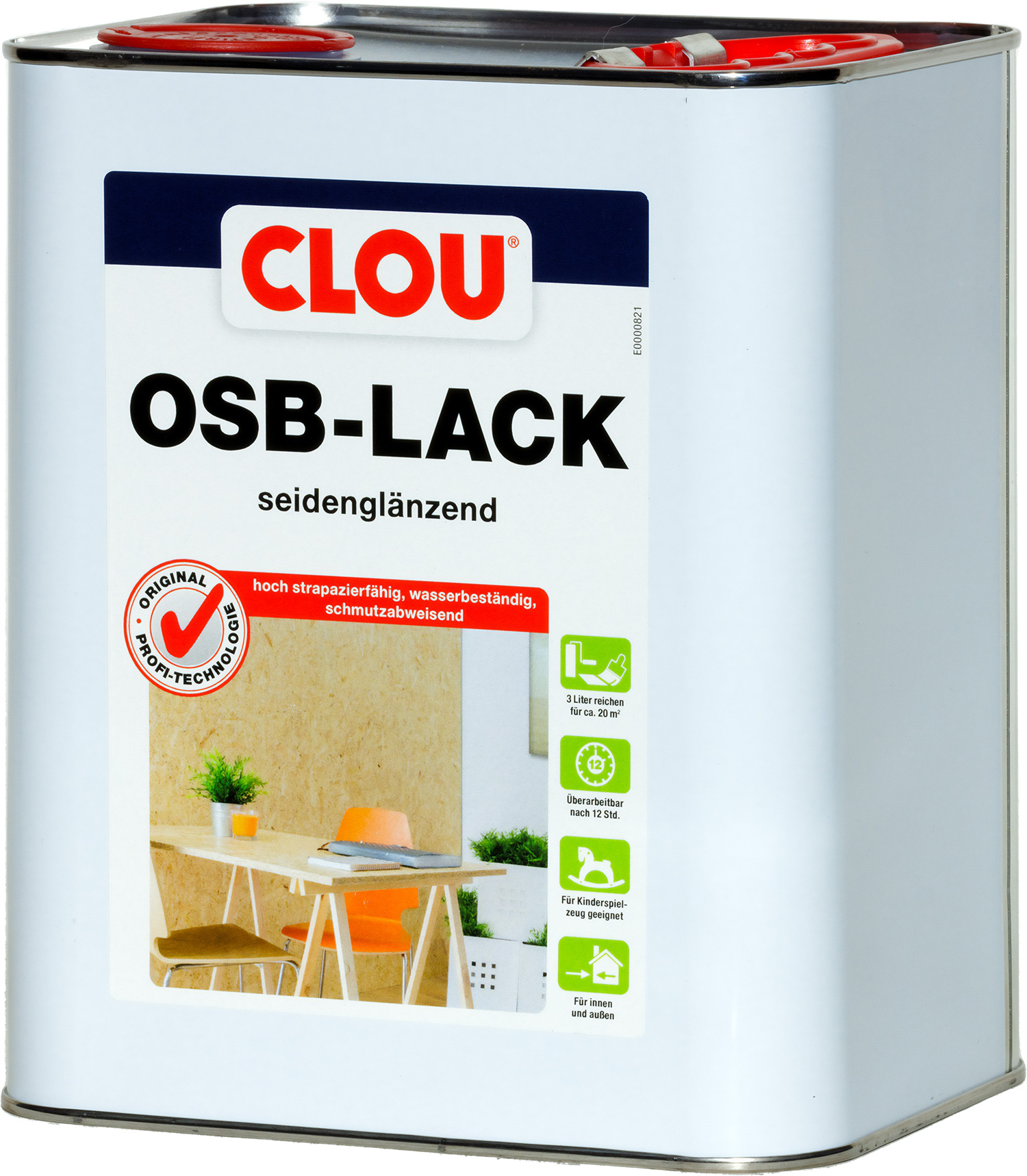 3L Clou OSB-Lack farblos seidenglänzend