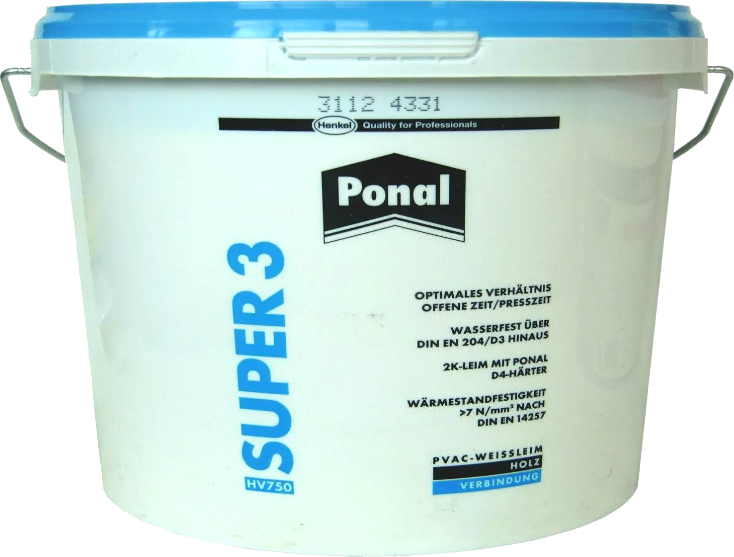 5Kg Ponal Holzleim D3 Super3 wasserfest