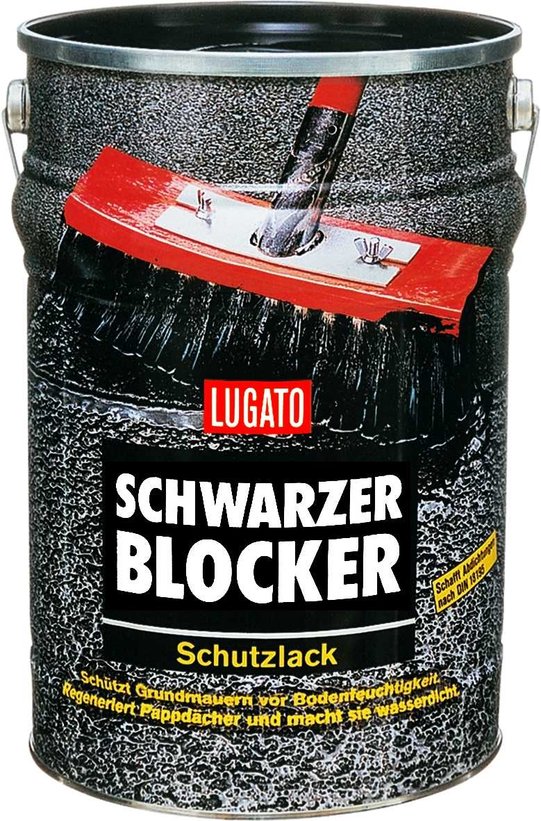 5L Lugato Bitumen Schutzlack Schwarzer Blocker