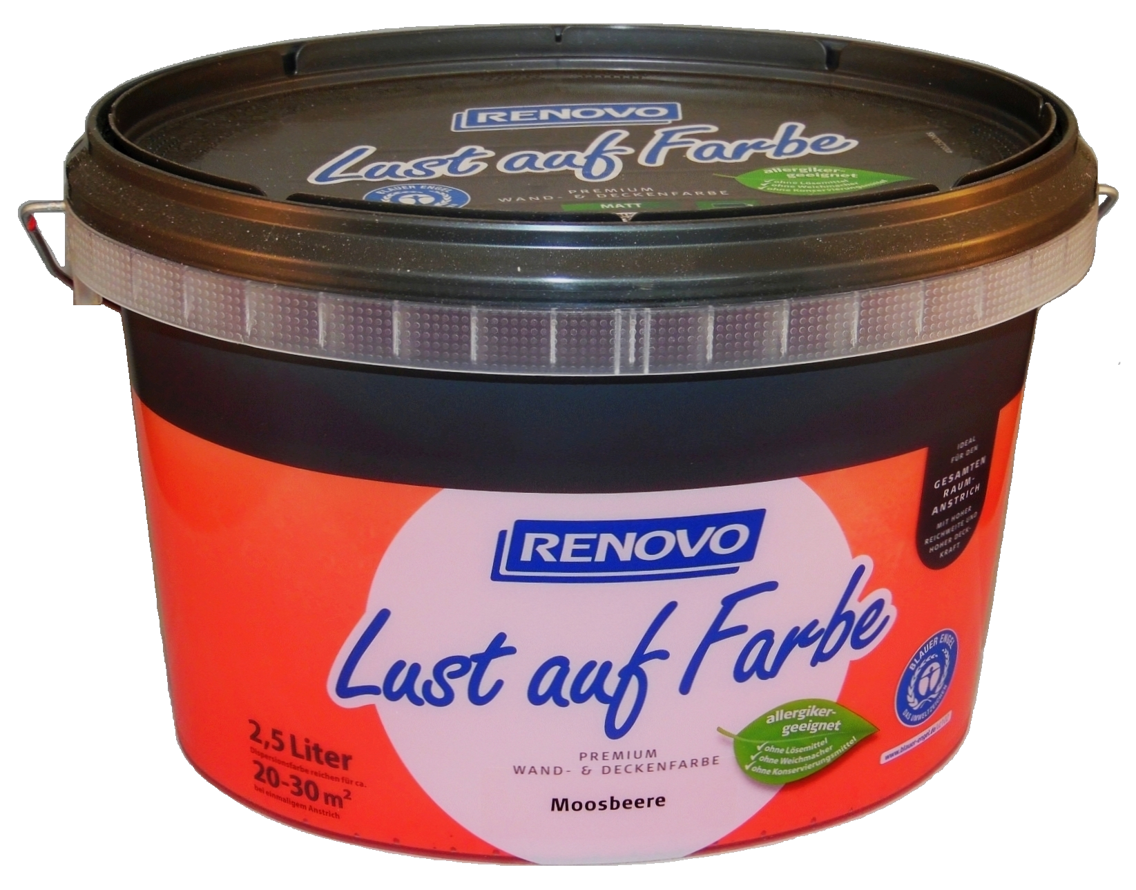 2,5L Renovo Lust auf Farbe, Moosbeere