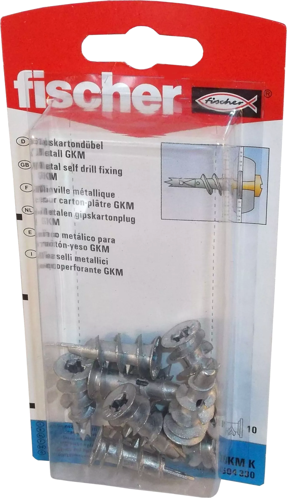 Gipskartondübel Metall GKM K SB-Karte