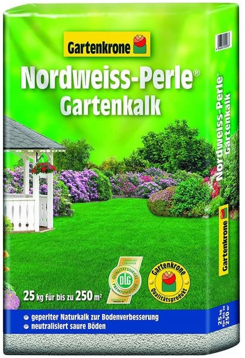 25kg Gartenkrone Nord-Weiss Perle Gartenkalk