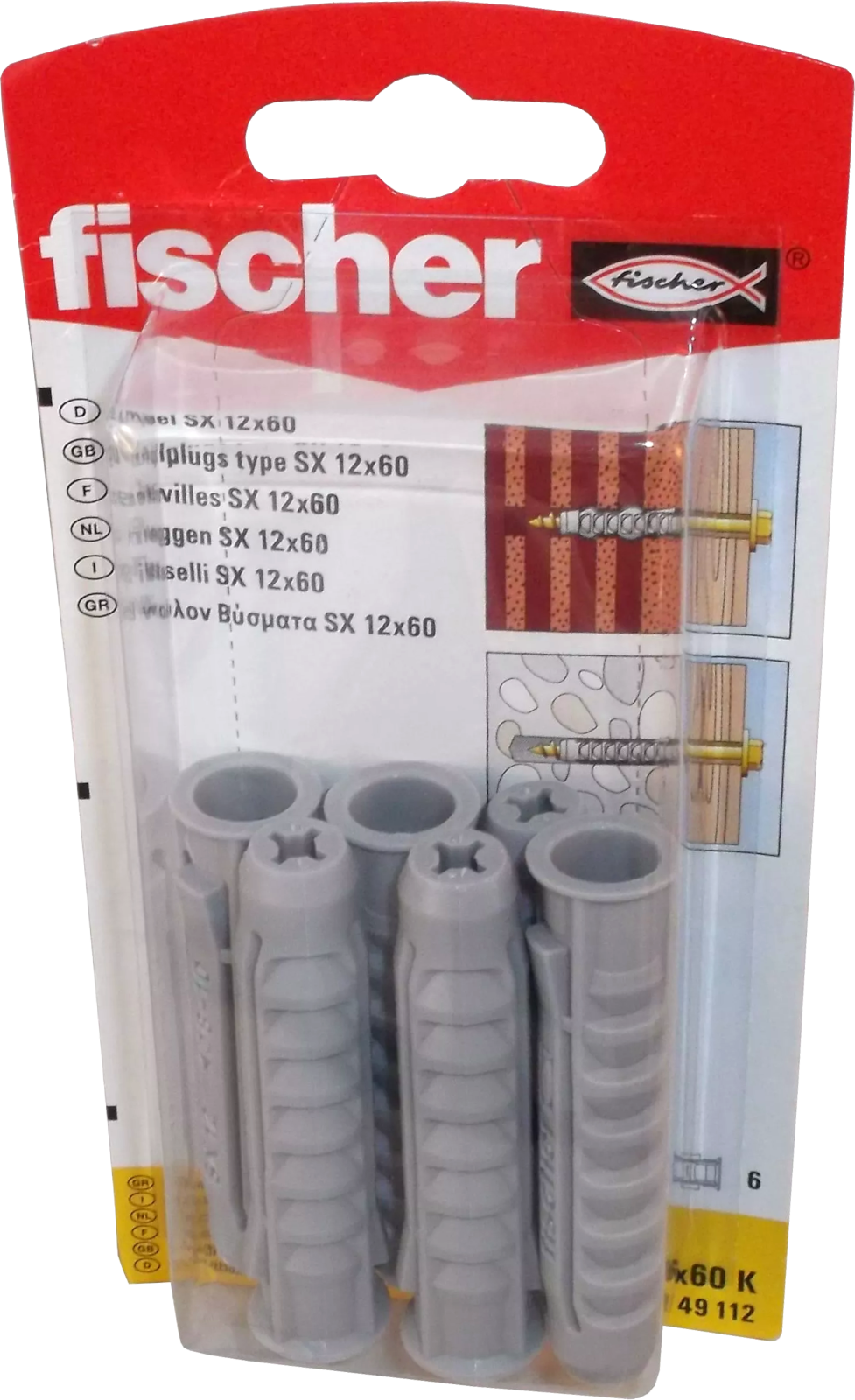 Universaldübel SX 12x60 K