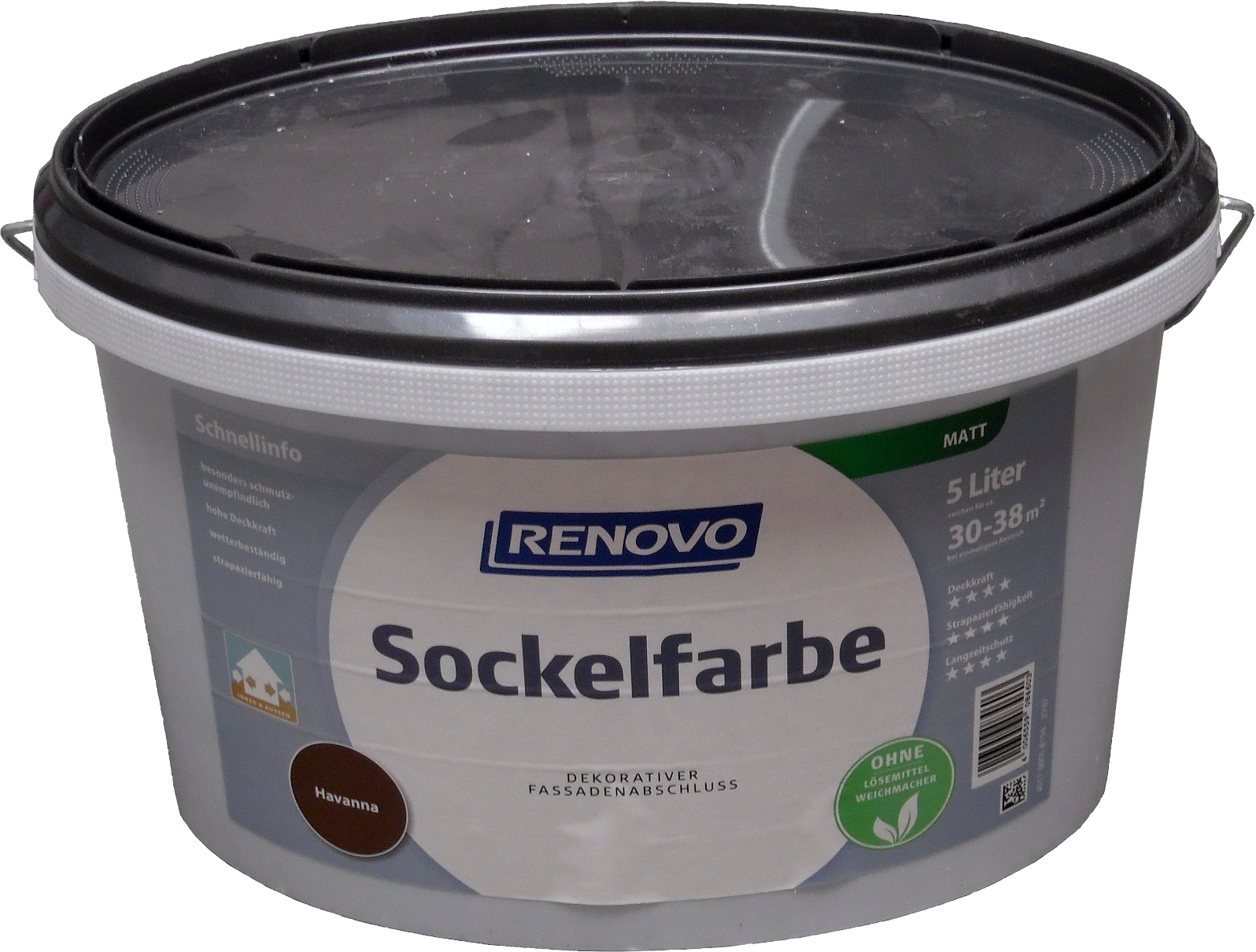 5L RENOVO Sockelfarbe Havanna