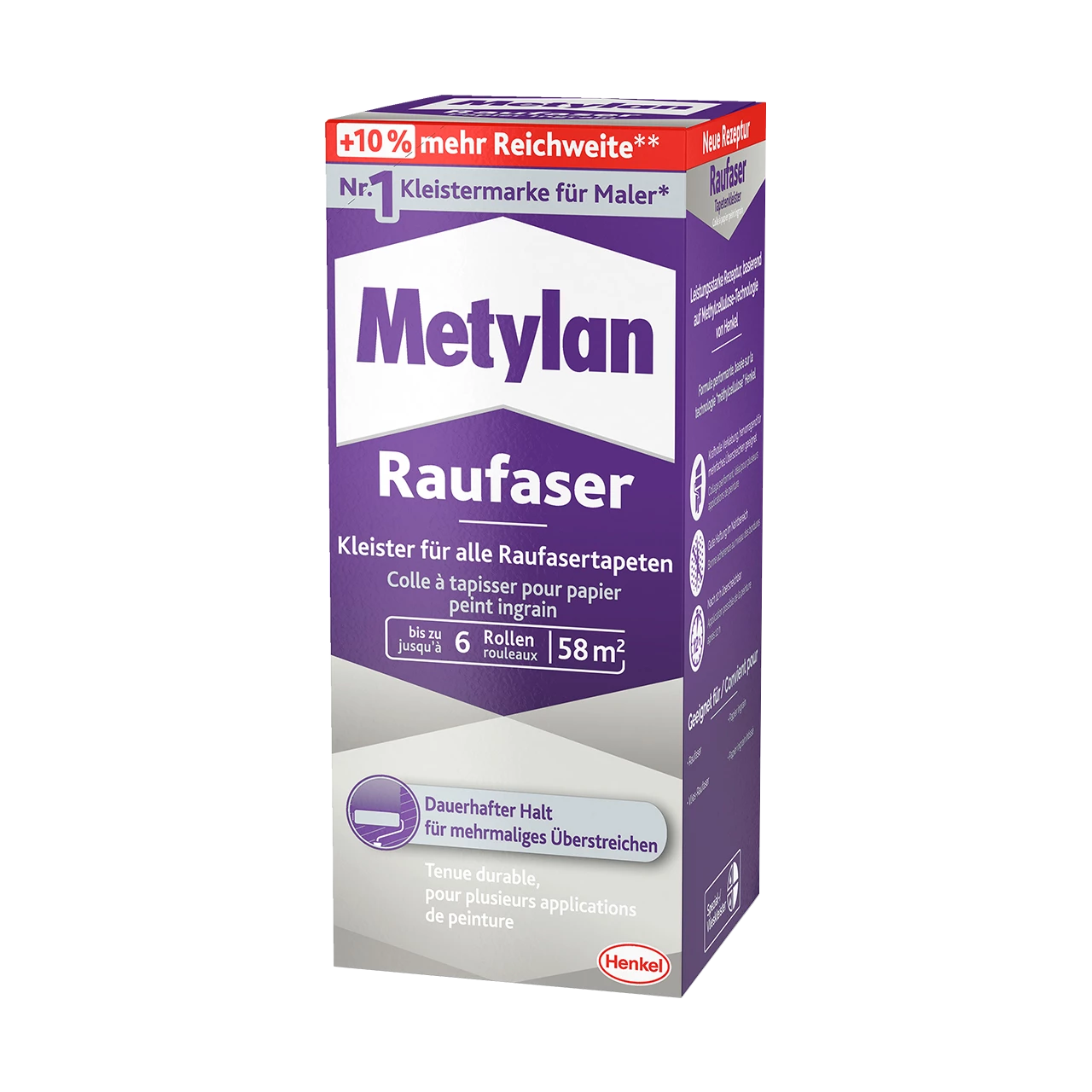 360g Metylan Raufaser für alle Raufasertapeten