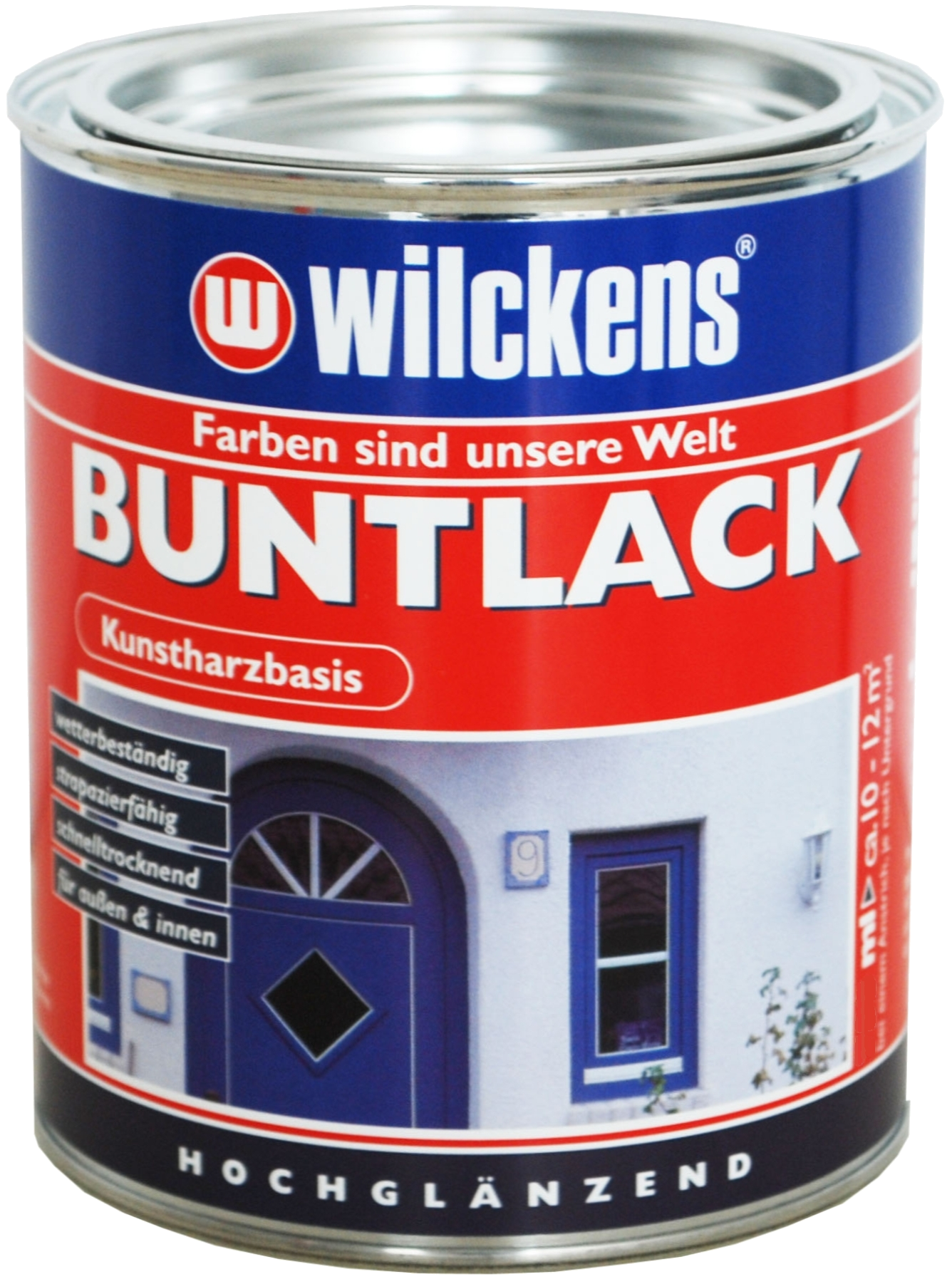 375ml Wilckens Hochglanz Buntlack cremeweiß 9001 KH
