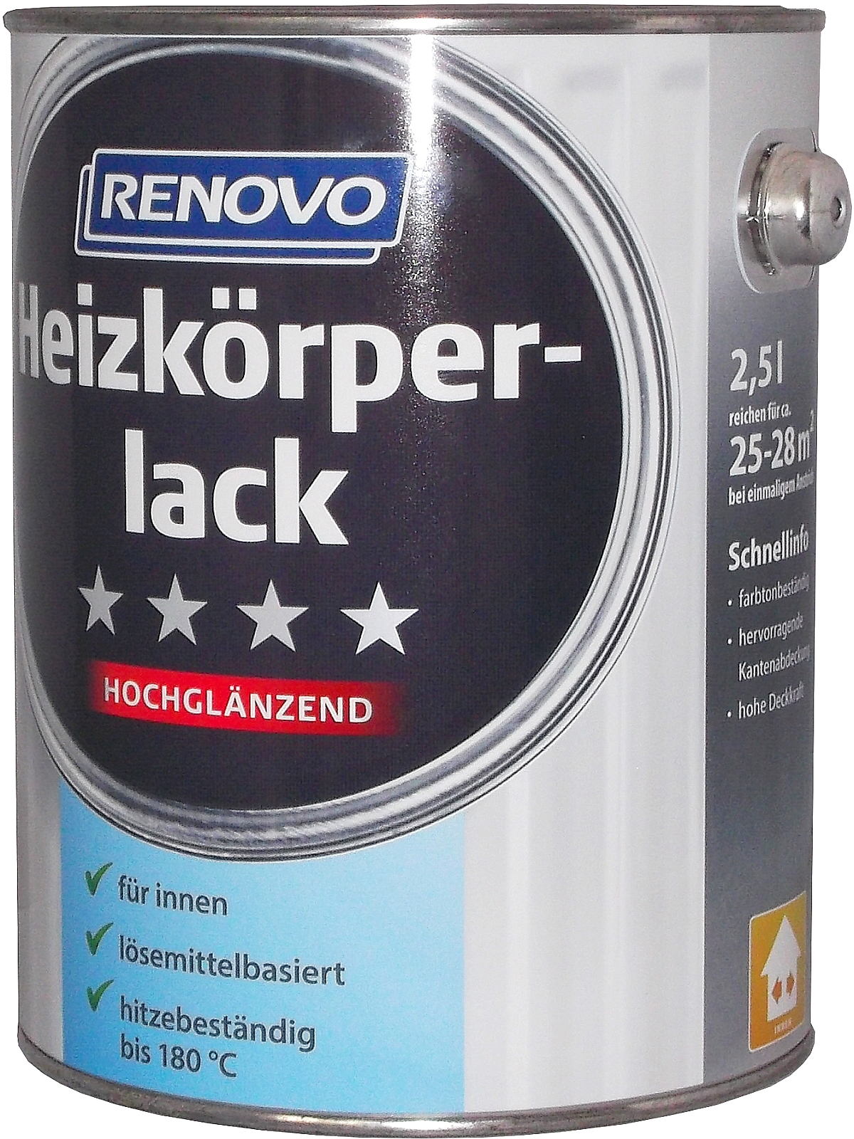 375ml Renovo Heizkörperlack weiss