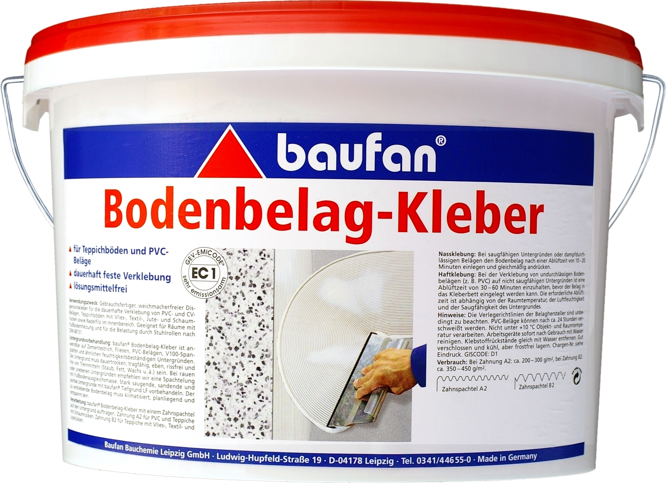 10kg Baufan Bodenbelagkleber