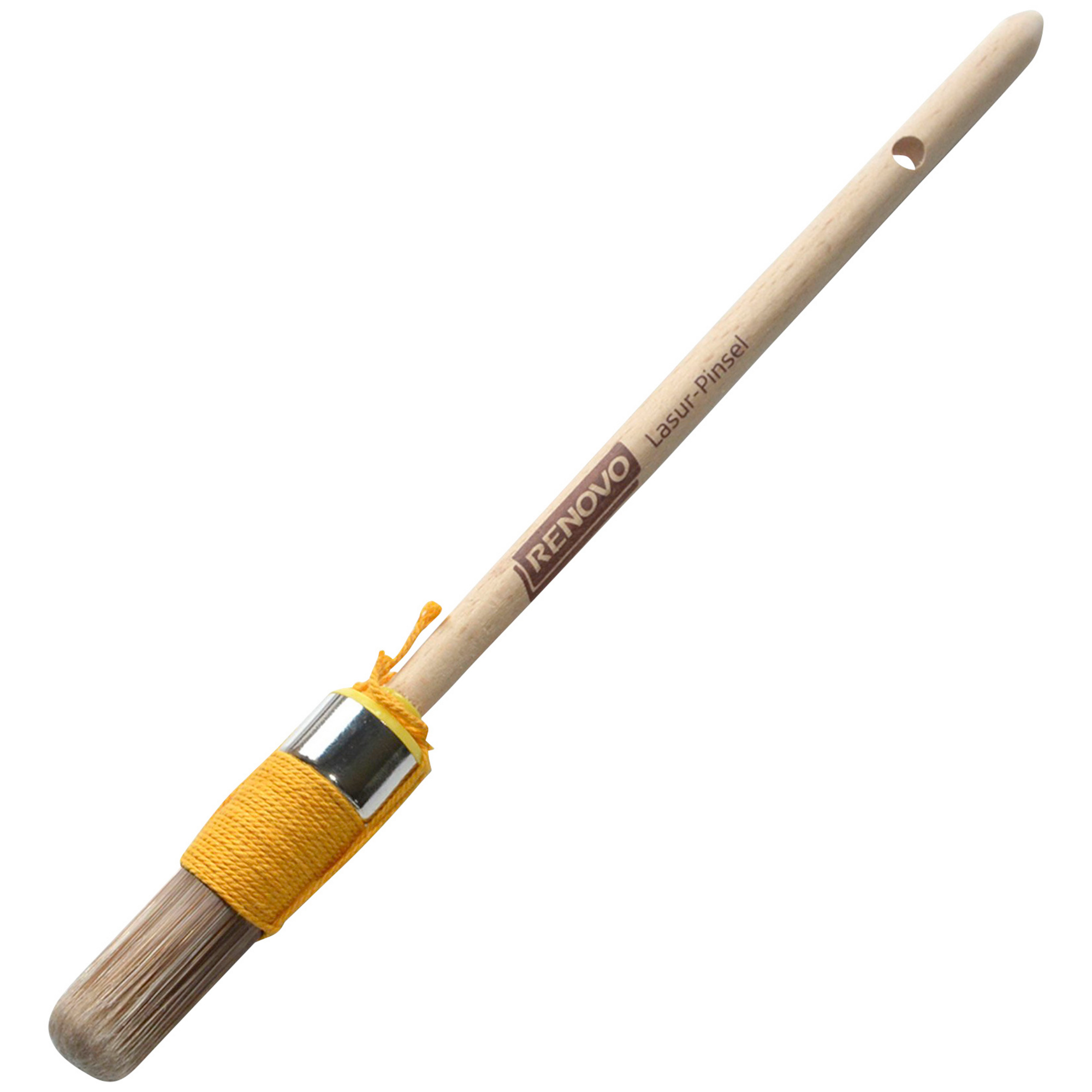 20mm Renovo Holzgriff Profi-Lasur-Ringpinsel