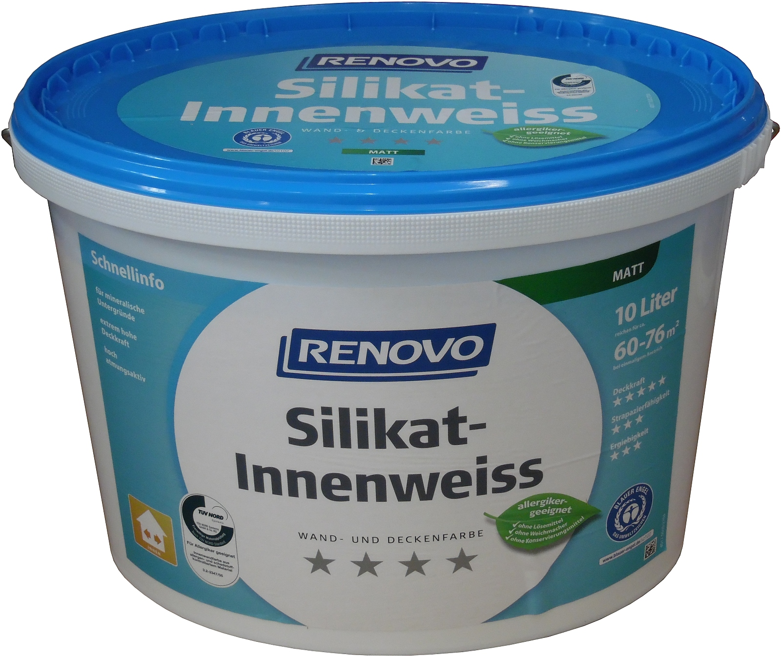 10L Renovo Silikat-Innenweiss Matt