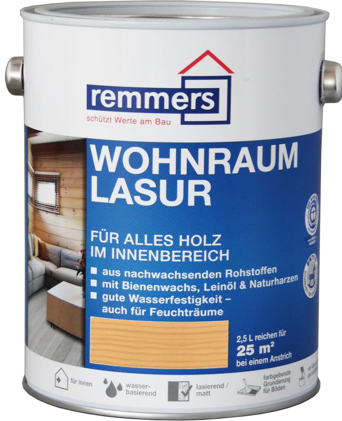 750ml Remmers Wohnraumlasur Farblos