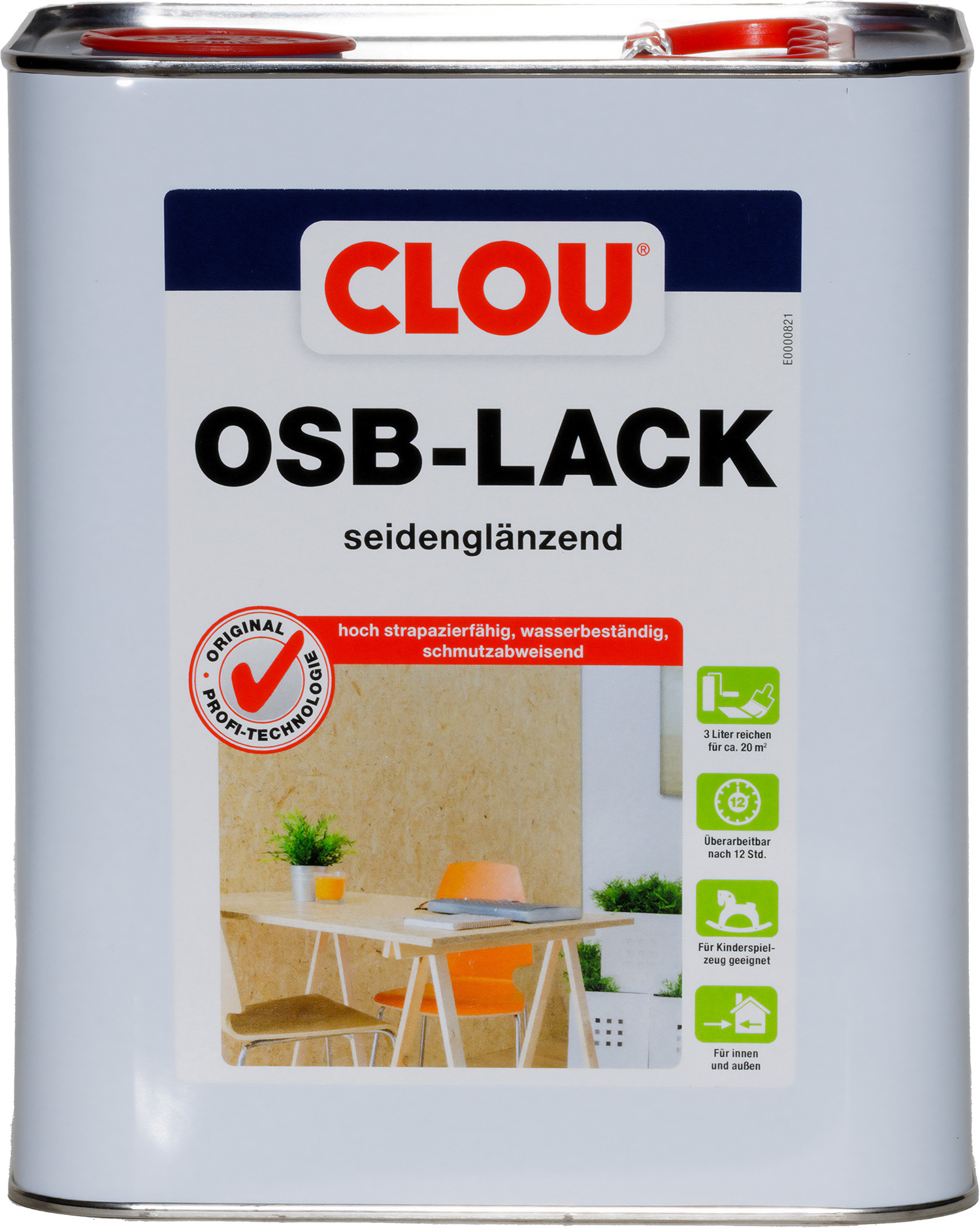 3L Clou OSB-Lack farblos seidenglänzend