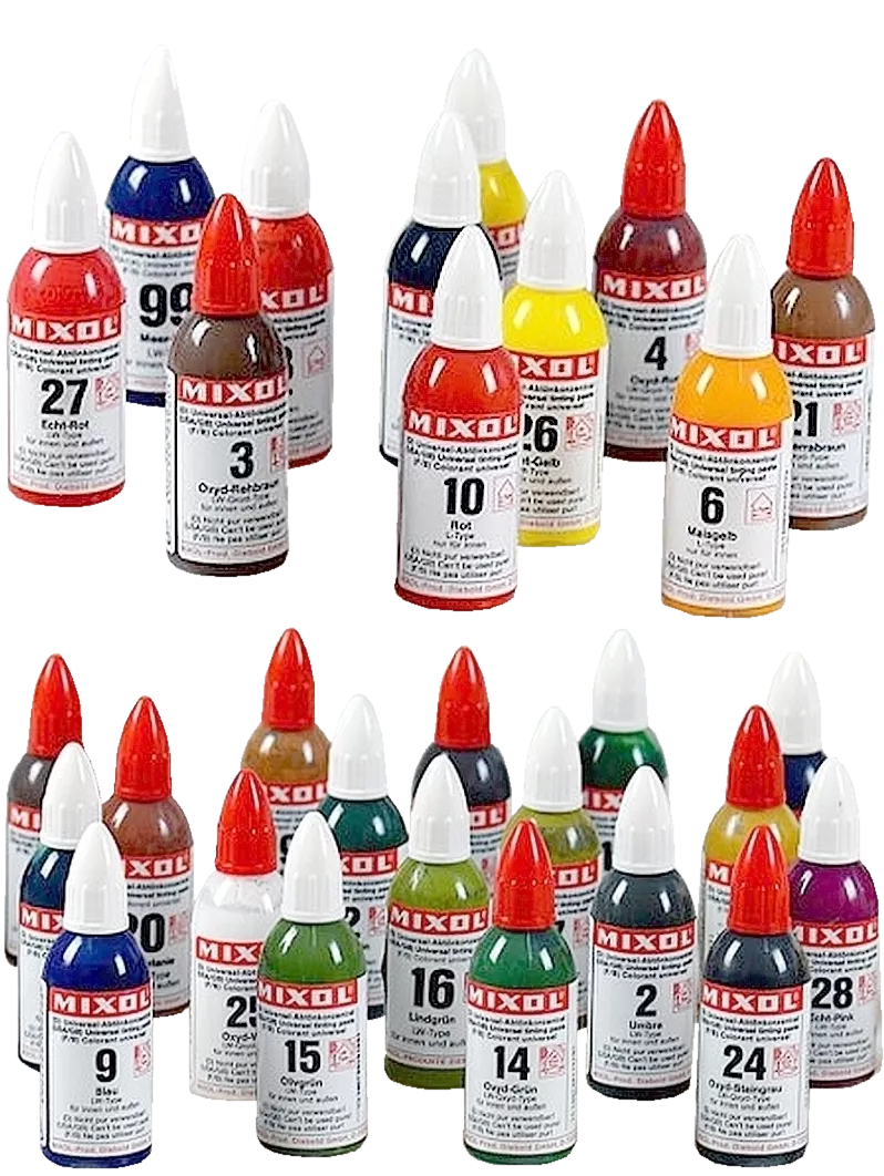 20ml Mixol Abtönkonzentrat Olivgrün Nr.15
