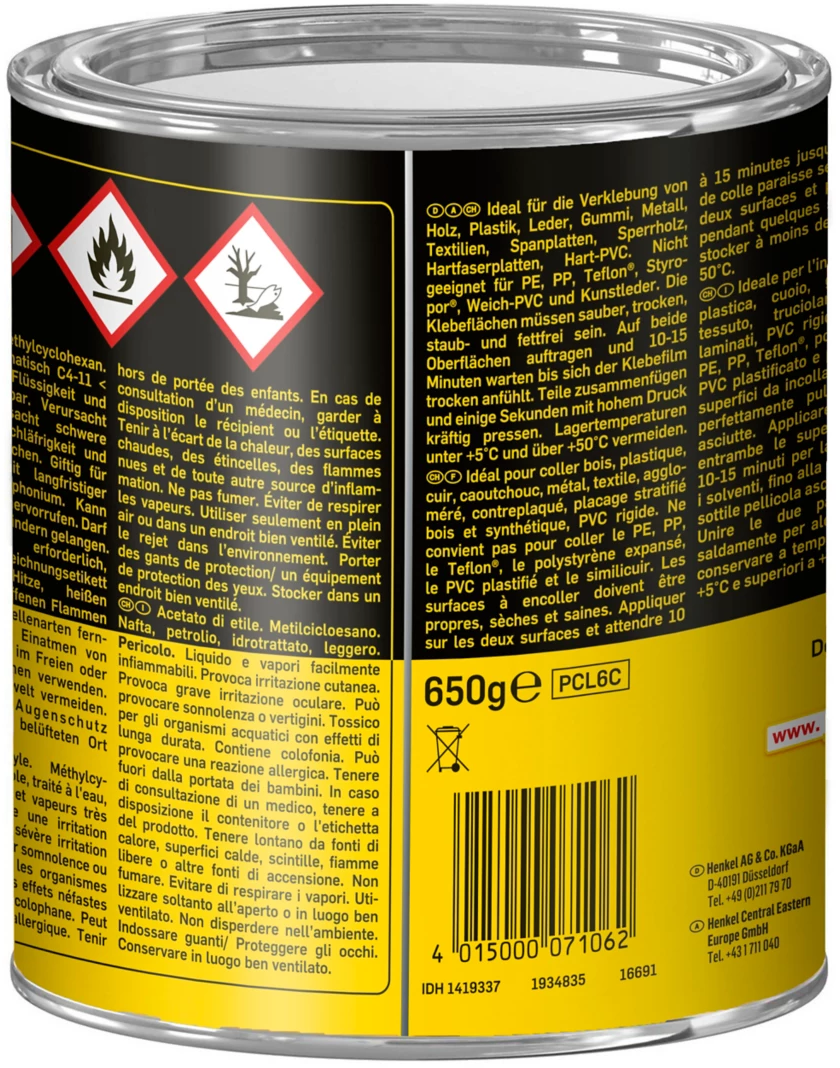 650g PATTEX Kraftkleber Classic
