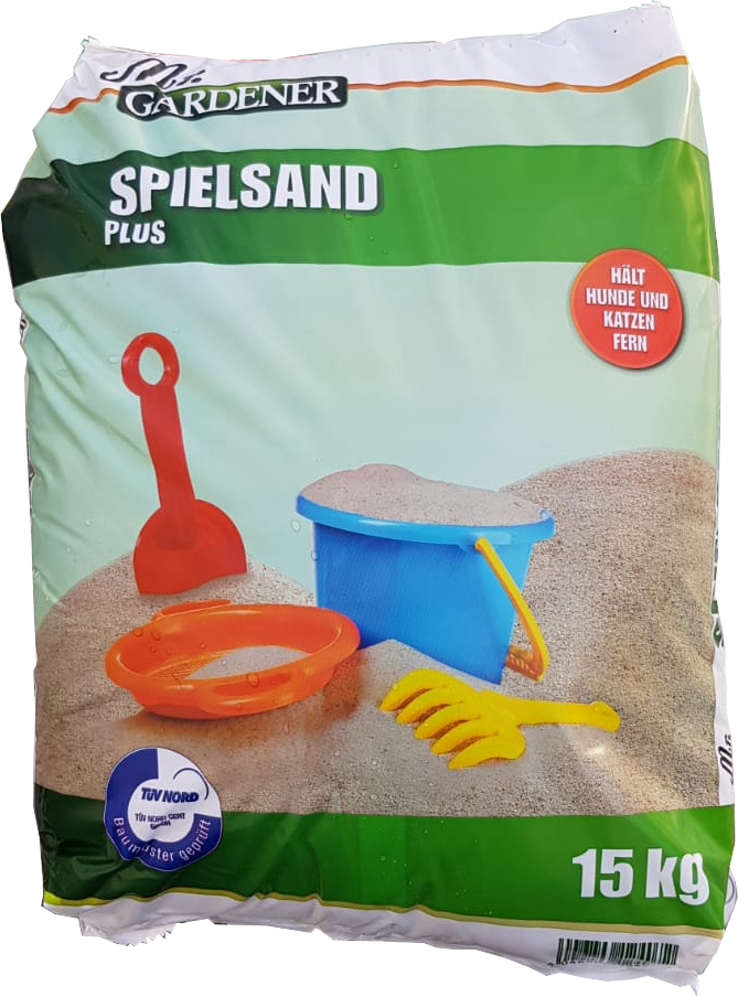15kg Mr.Gardener Spielsand Hunde Katzen abweisend