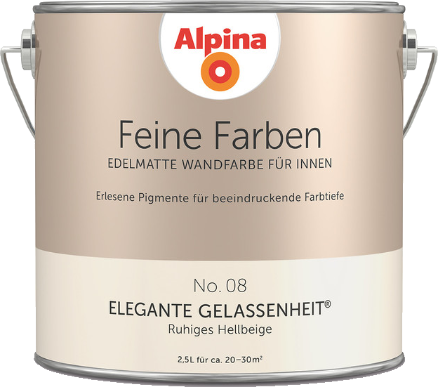 2,5L ALPINA Feine Farben Elegante Gelassenheit No.08