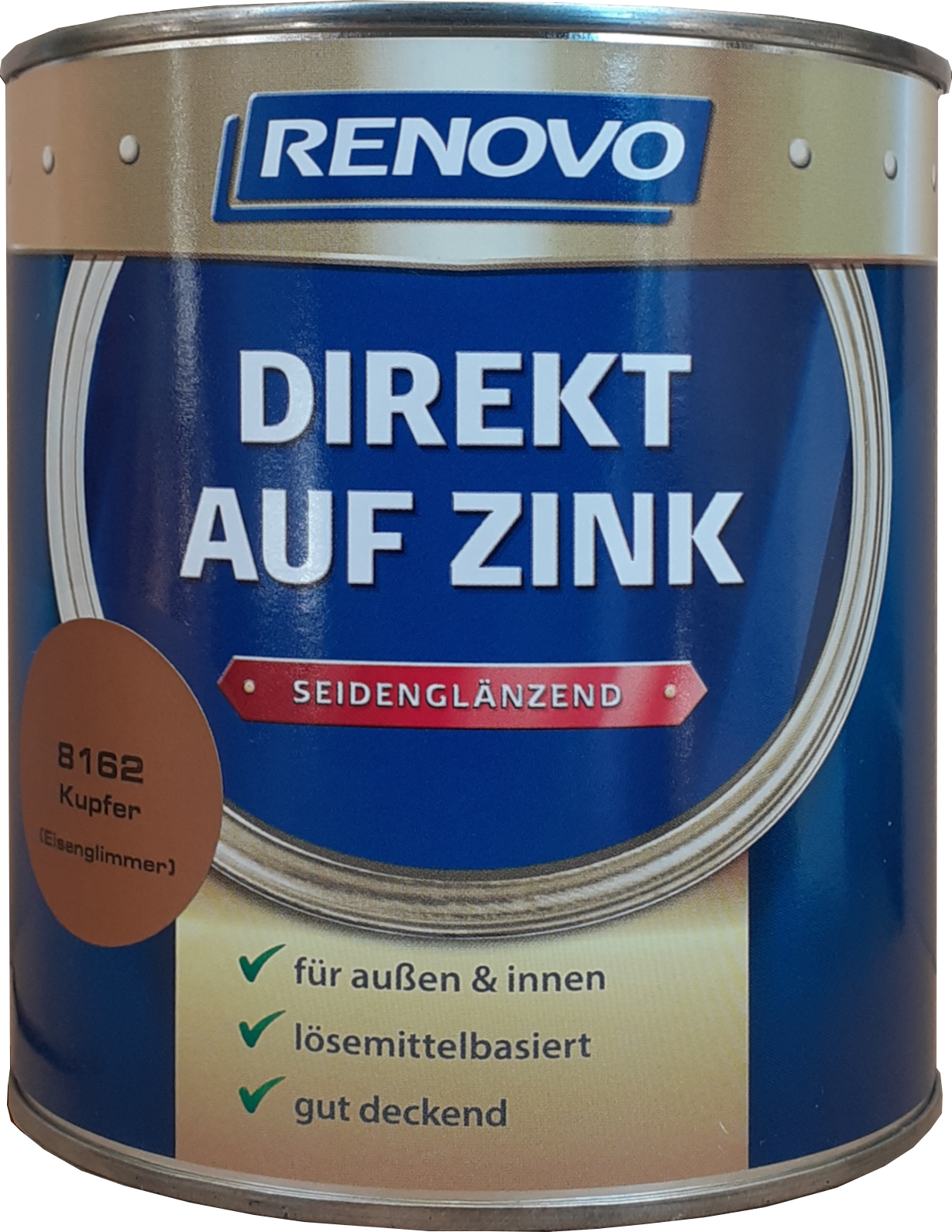 750ml Renovo Direkt auf Zink, Kupfer 8162