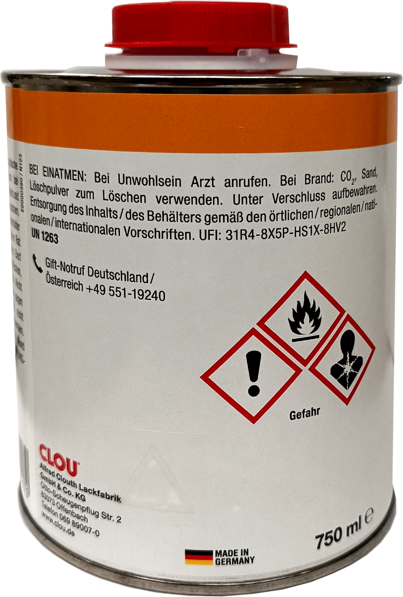 3L Clou OSB-Lack Set farblos mit Pinsel + EV