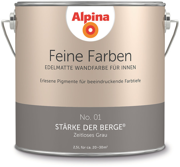 2,5L ALPINA Feine Farben Stärke der Berge No.01
