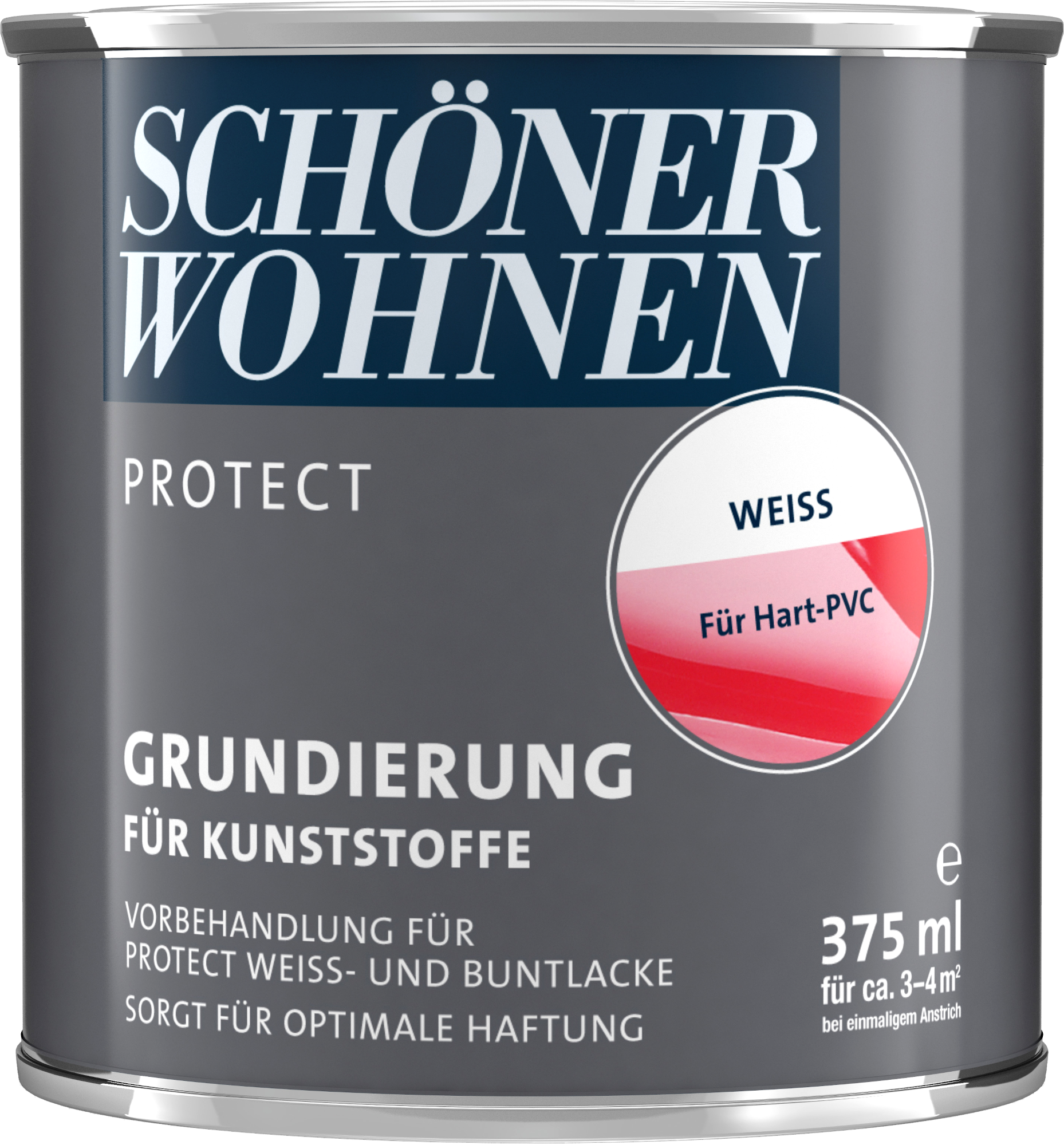 375ml Schöner Wohnen Protect Grundierung für Kunststoffe weiss
