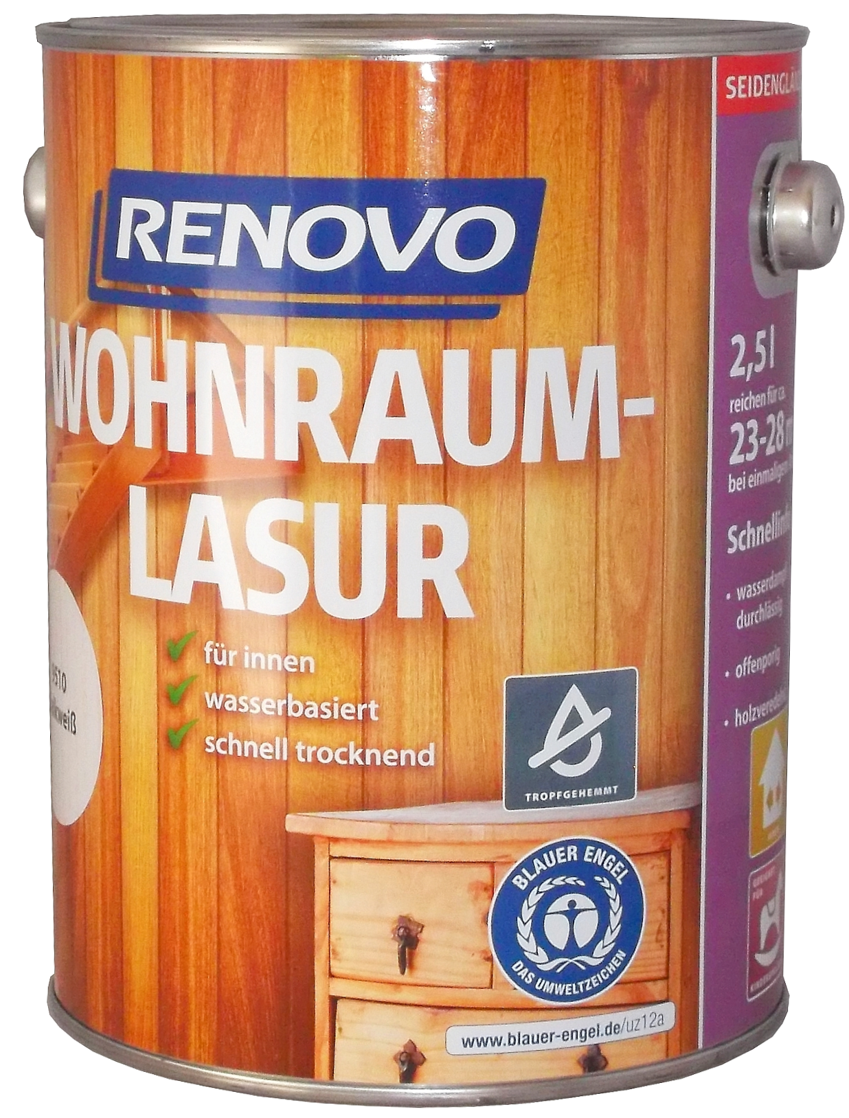 2,5L Renovo Wohnraumlasur kiefer