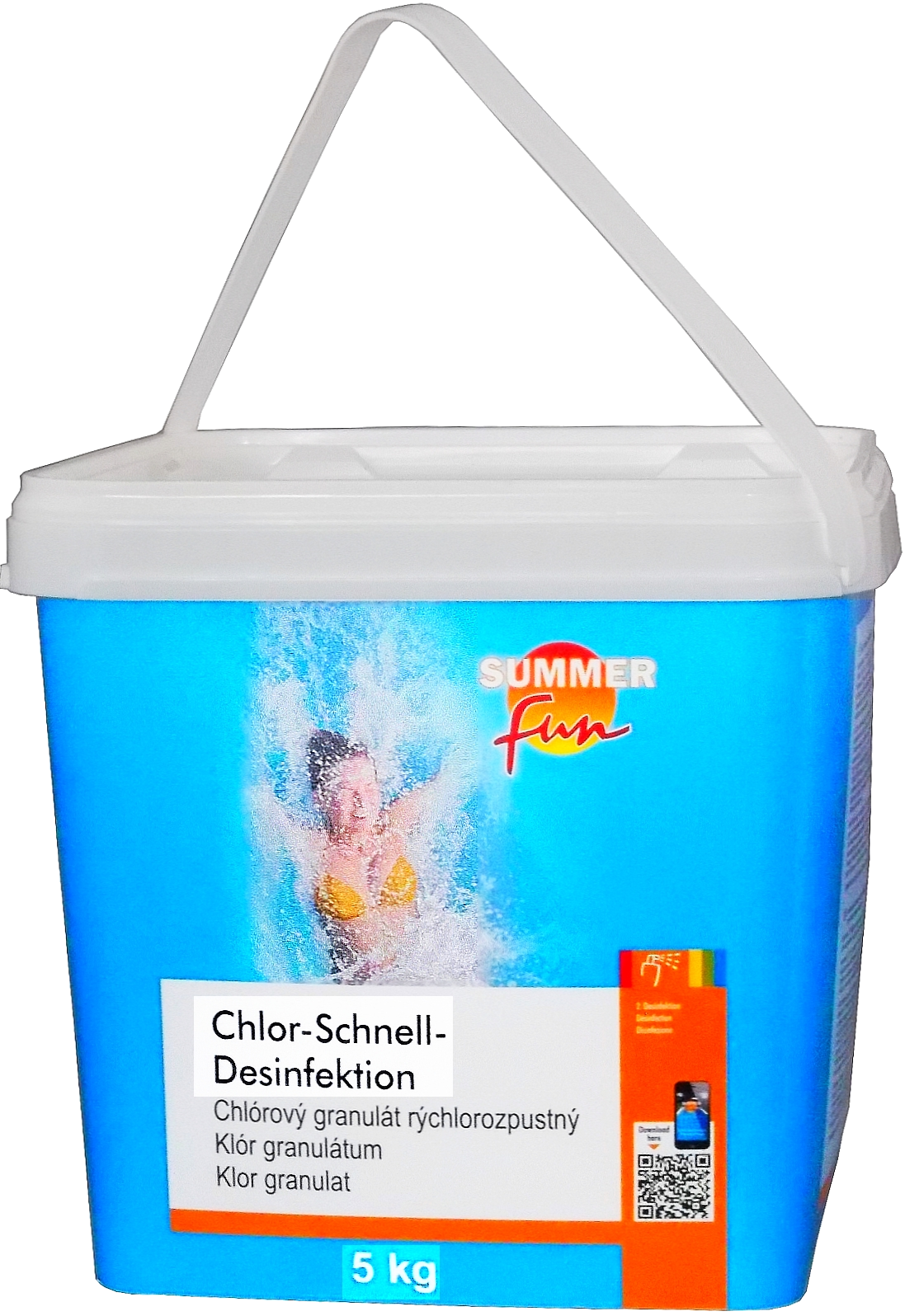 5kg Schnell-Chlor-Granulat zur Schnelldesinfektion