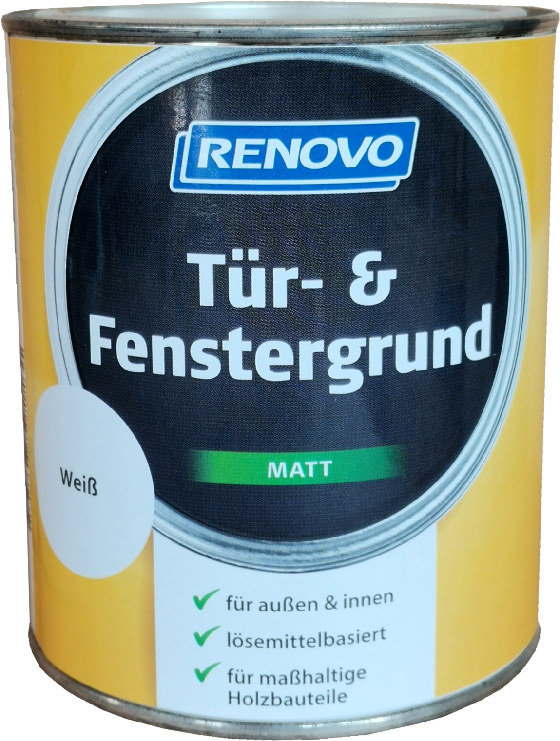 750ml Renovo Fenstergrund weiss