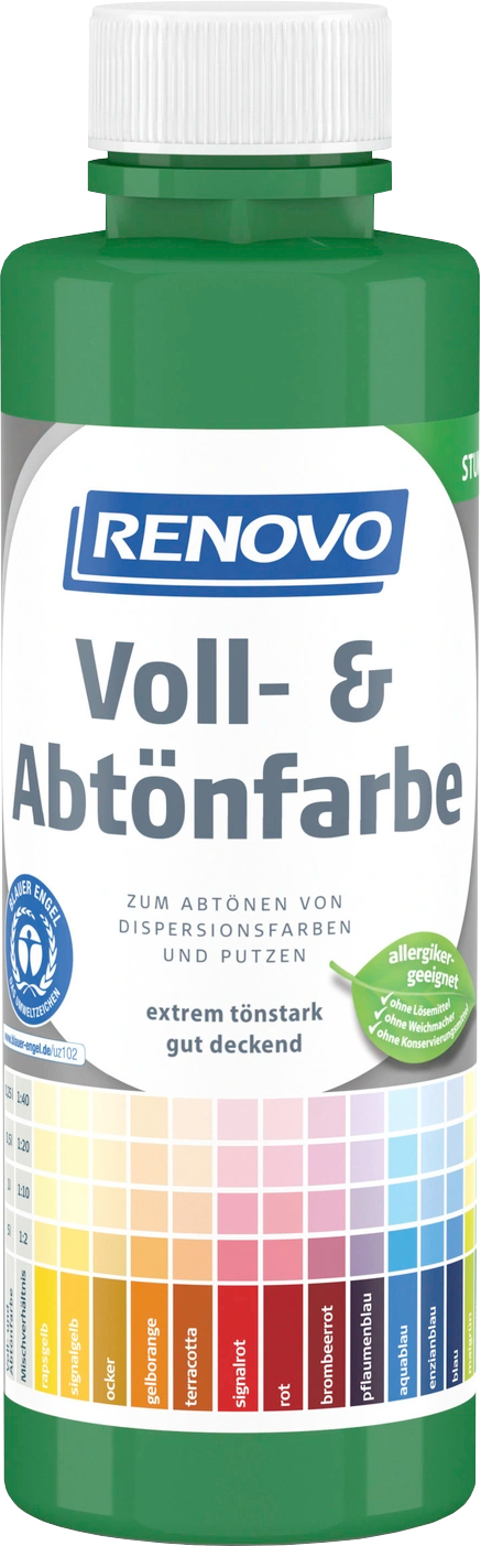 500ml Renovo Volltonfarbe Grasgrün