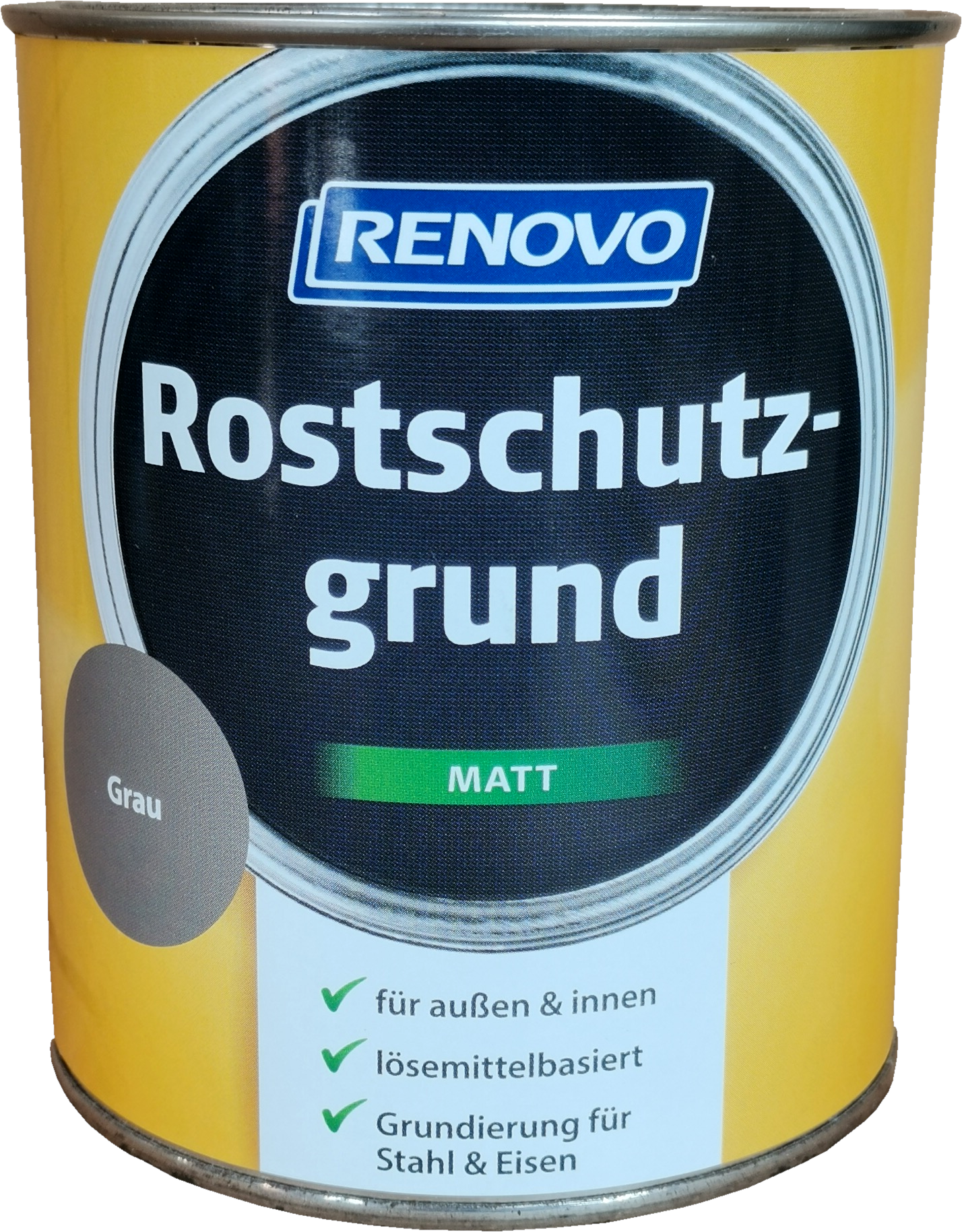 750ml Renovo Rostschutzgrund Nr.7106 grau