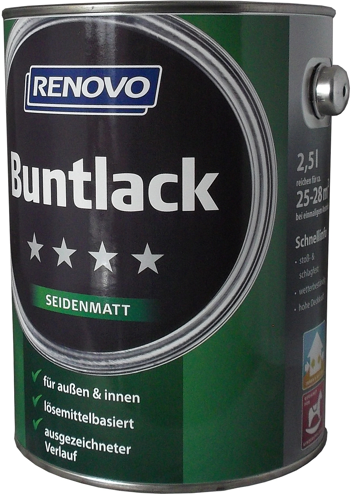 2,5L Renovo Seidenmattlack weiss Nr.0095