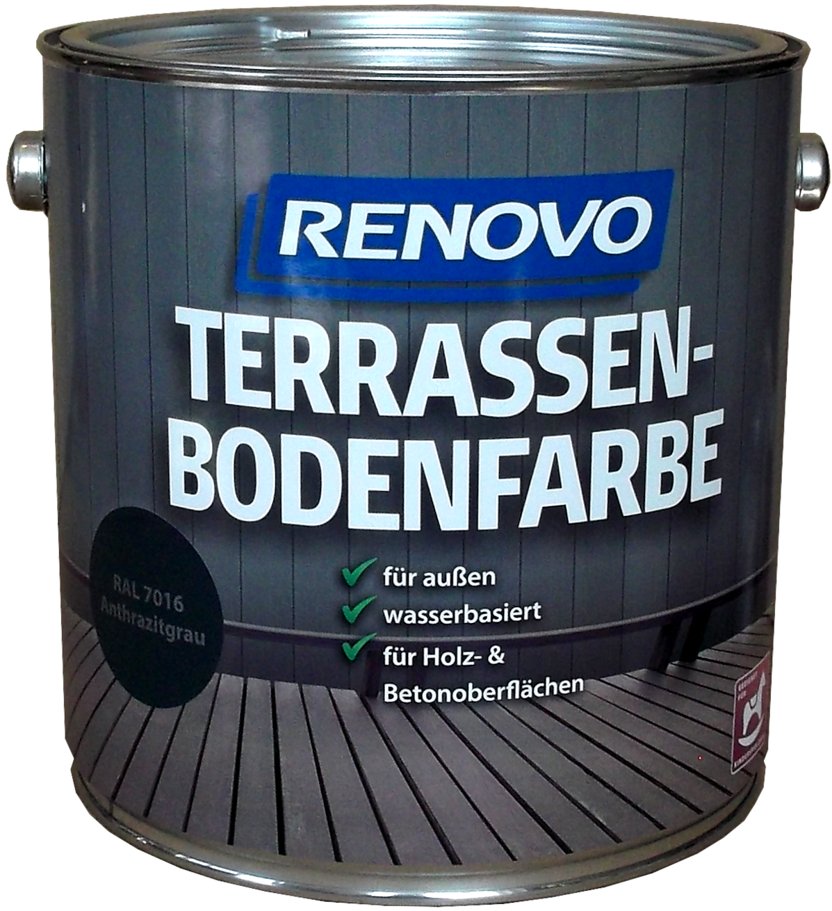 4L Renovo Terrassenbodenfarbe Anthrazitgrau