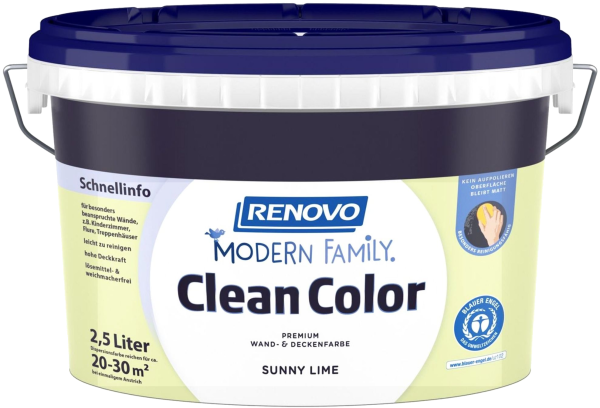 2,5L Renovo Cleancolors Sunny Lime