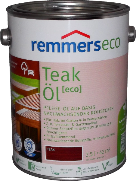 2,5L Remmers eco Teak-Öl