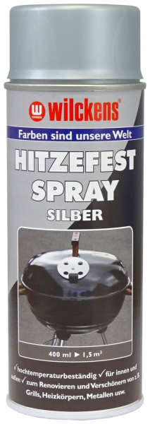 400ml Wilckens Hitzefest Spray silber matt